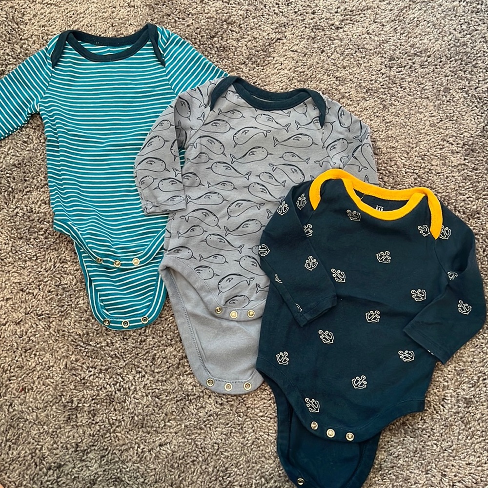 Baby Gap Nautical Bodysuits